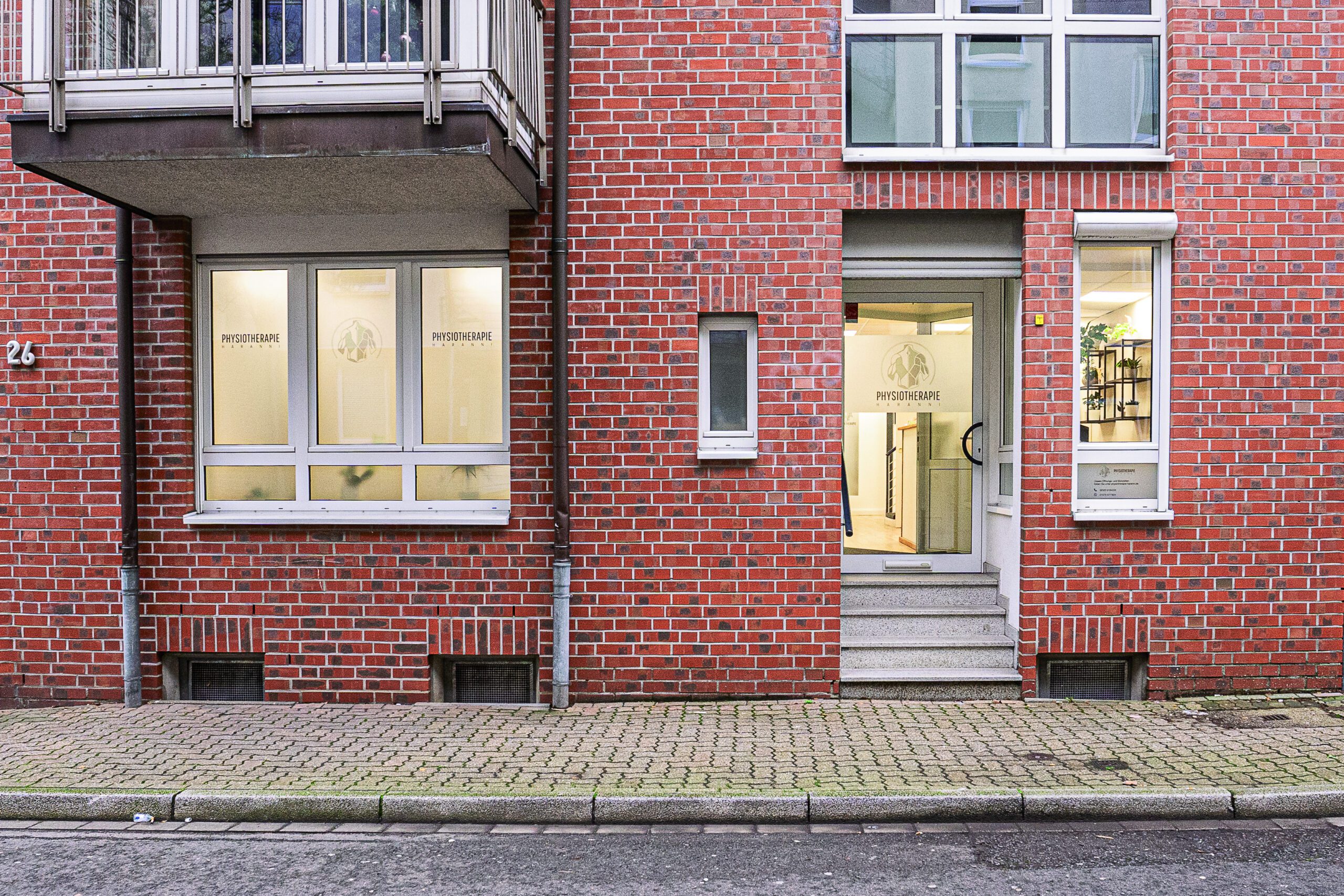 Moderne Praxisräume der Physiotherapie Haranni